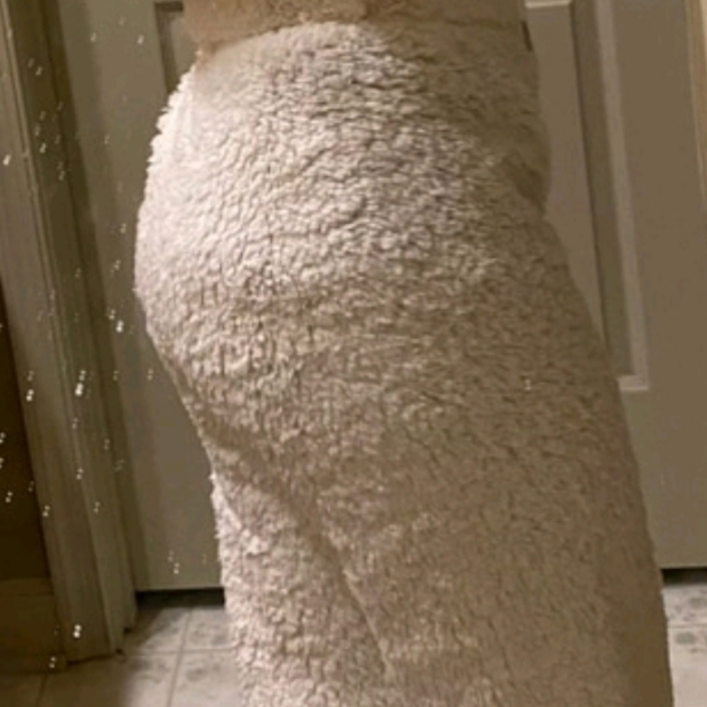Jogger Elastic Waist Pants Off-White 5🌟rated Boutique favorite! Size Large - Picture 7 of 11